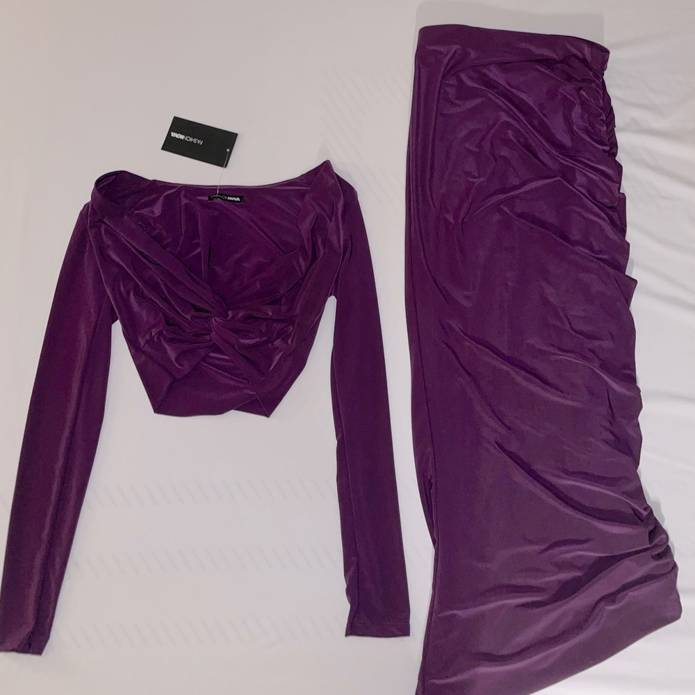 Fashion Nova Your Senorita Skirt Set XS